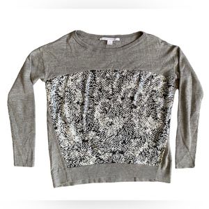 Diane Von Furstenberg Gracie Wool Sweater Womens Small/P S7385451l13